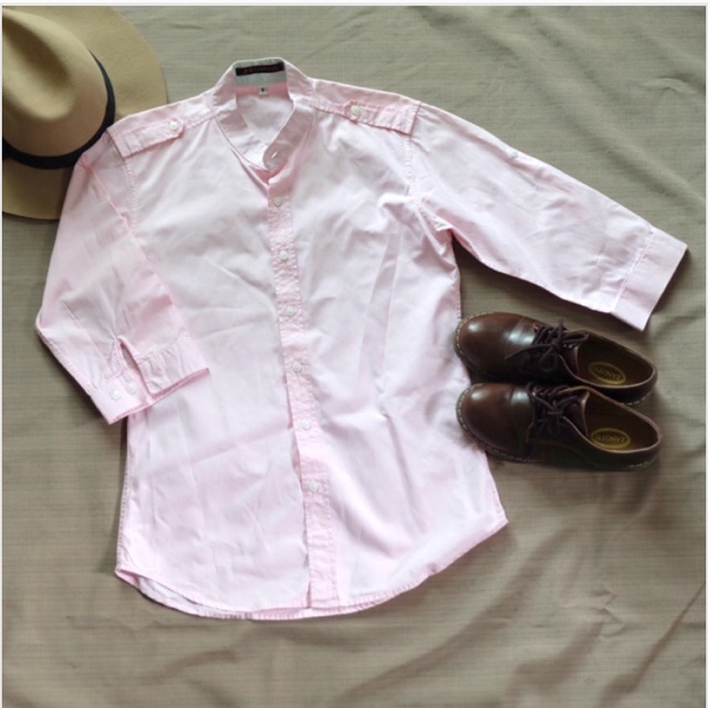 sale-เสื้อเชิ้ตสีชมพูพาสเทลsies