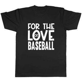 เสื้อยืดพิมพ์ลายแฟชั่น เสื้อยืดกีฬาเบสบอล พิมพ์ลาย The Love Of Baseballs สําหรับผู้ชาย