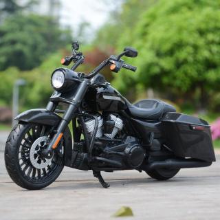 สินค้า Maisto 1:12 Harley-Davidson 2017 Road King รถหล่อแบบคงที่โมเดลรถจักรยานยนต์ของเล่นงานอดิเรกของสะสม