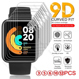 3-12PCS 9D Curved Hydrogel Film For Xiaomi Mi Watch 2 Lite Protective Film Xiomi Redmi Redmy Watch Light Smart Watch