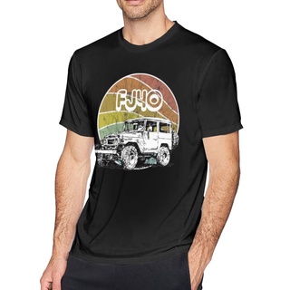 T-shirt  เสื้อยืด พิมพ์ลาย Toyo Landcruiser Land Cruiser 70S Style Fj40 สไตล์ฮาราจูกุ ย้อนยุค สุดเท่ ดีไซน์แปลกใหม่S-5X