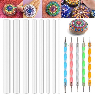 13pcs New Mandala Dotting Tool For Painting Rock Dot Kit Rock Stone Painting Pen ☆dysunbey