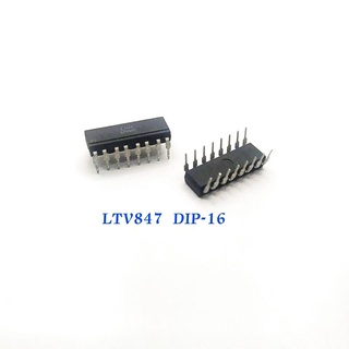 LTV847 DIP-16 Transistor Output Optocouplers Optocplr Phototrans 4-CHNL