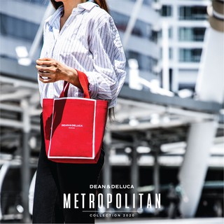 DEAN&amp;DELUCA METROPOLITAN TOTE BAG XS - RED