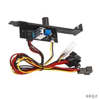 [ลดราคา 2022] ตัวควบคุมพัดลมระบายความร้อน 3 ช่อง 3pin Pc 12V Pci