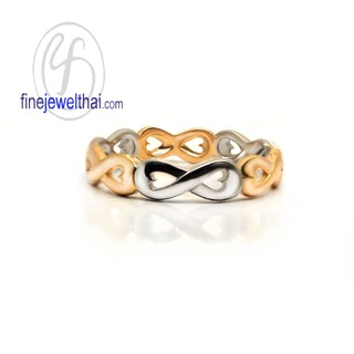 Finejewelthai-แหวน-แหวนอินฟินิตี้-แหวนเงินแท้-Infinity Ring-Silver-Ring-R13000