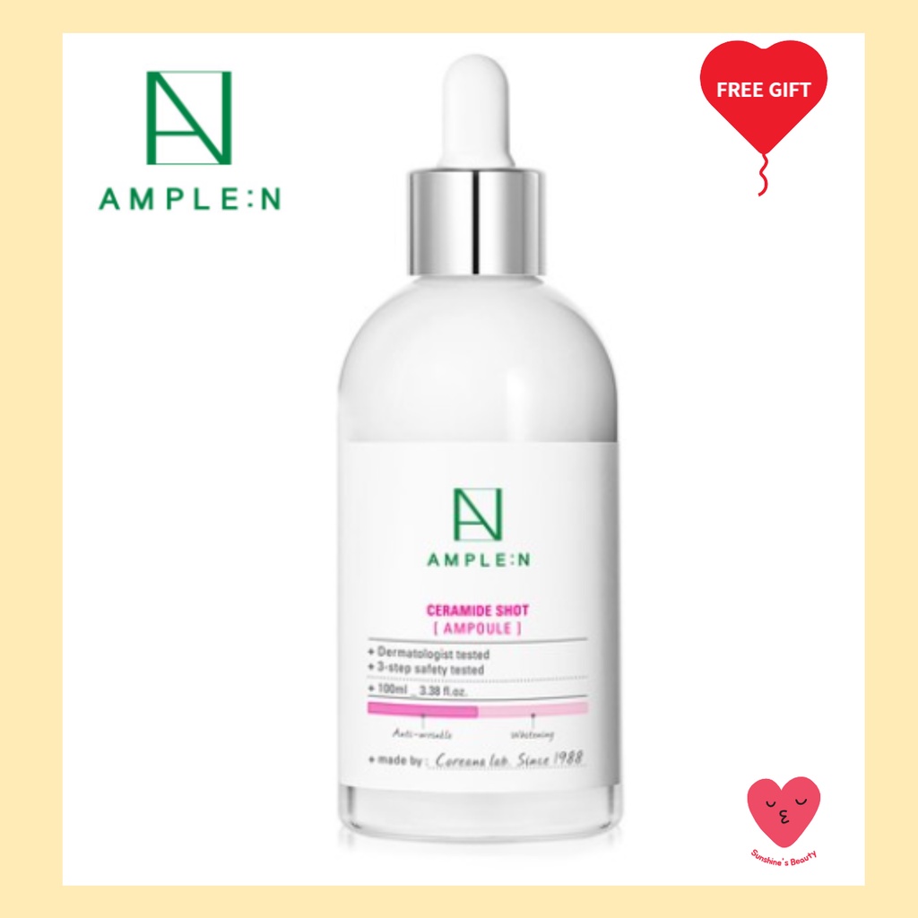 [AMPLE:N] ซีราไมด์ช็อตแอมพูล 100 มล. | Shopee Thailand