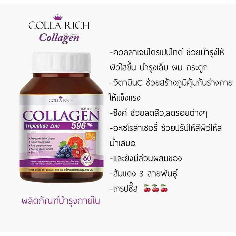 collarich-คอลลาริช-คอลลาเจน-อาหารเสริมบำรุงผิว