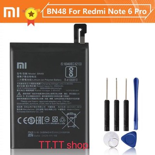 แบตเตอรี่ แท้ Xiaomi Redmi Note 6 Pro BN48 4000mAh พร้อมชุดถอด