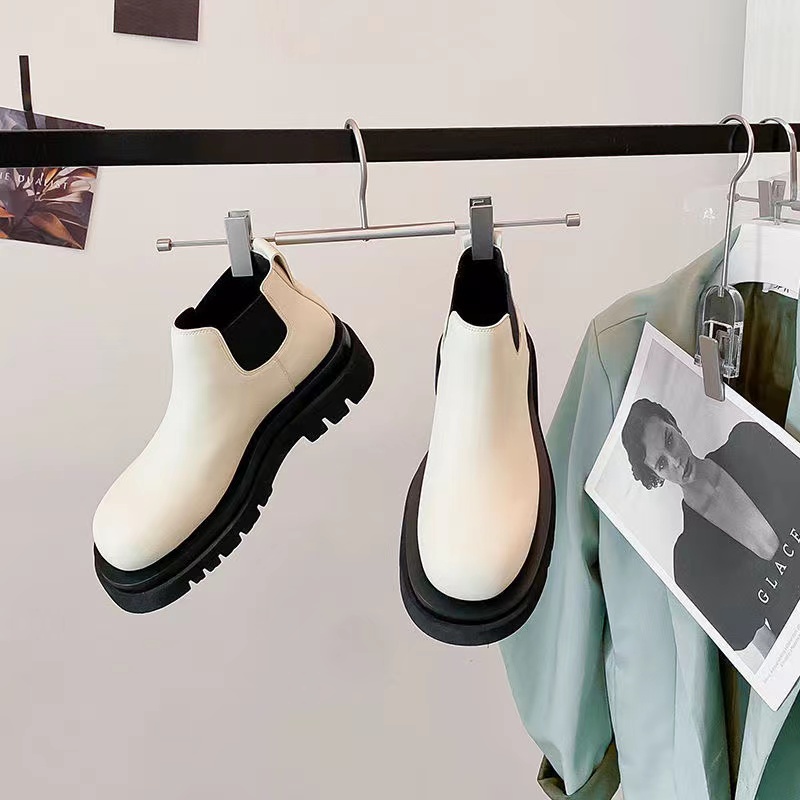 ภาพสินค้าสินค้าเฉพาะจุด แฟชั่นรองเท้าบูทแขนสั้นเข็มขัดยืดหยุ่นสําหรับผู้หญิง รองเท้าบูทมาร์ตินแฟชั่น จากร้าน sagittarius.shoes บน Shopee ภาพที่ 2