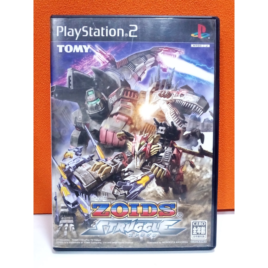 SONY PlayStation 2 PS2 Zoids Struggle & Infinity Fuser set from Japan