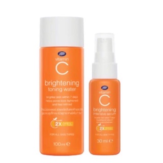 Boots Vitamin C Toners และ Serum - ล๊อตใหม่ ของแท้ ไม่ค้างสต๊อค