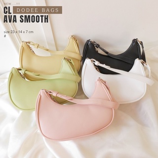 🧡กระเป๋าสะพาย CL Ava Shoulder Bag Smooth 23 cm.