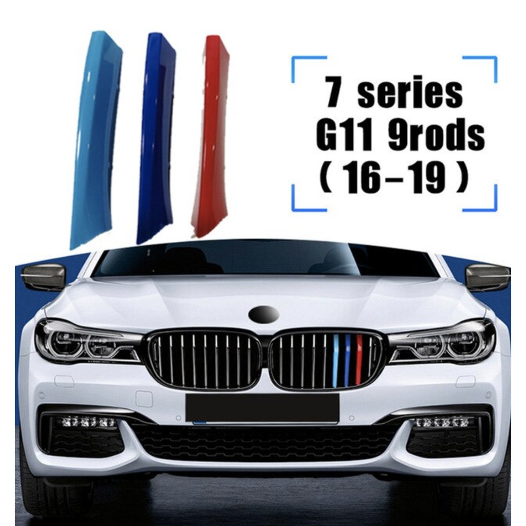 แถบสี-กระจัง3-สี-msport-ติดกระจัง-bmw-7series-g12-g12-lci