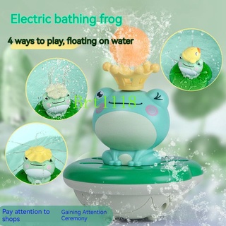 [New product in stock] baby bath toy children play water electric spray Frog Baby play water yellow duck swimming artifact boys and girls quality assurance HFYL