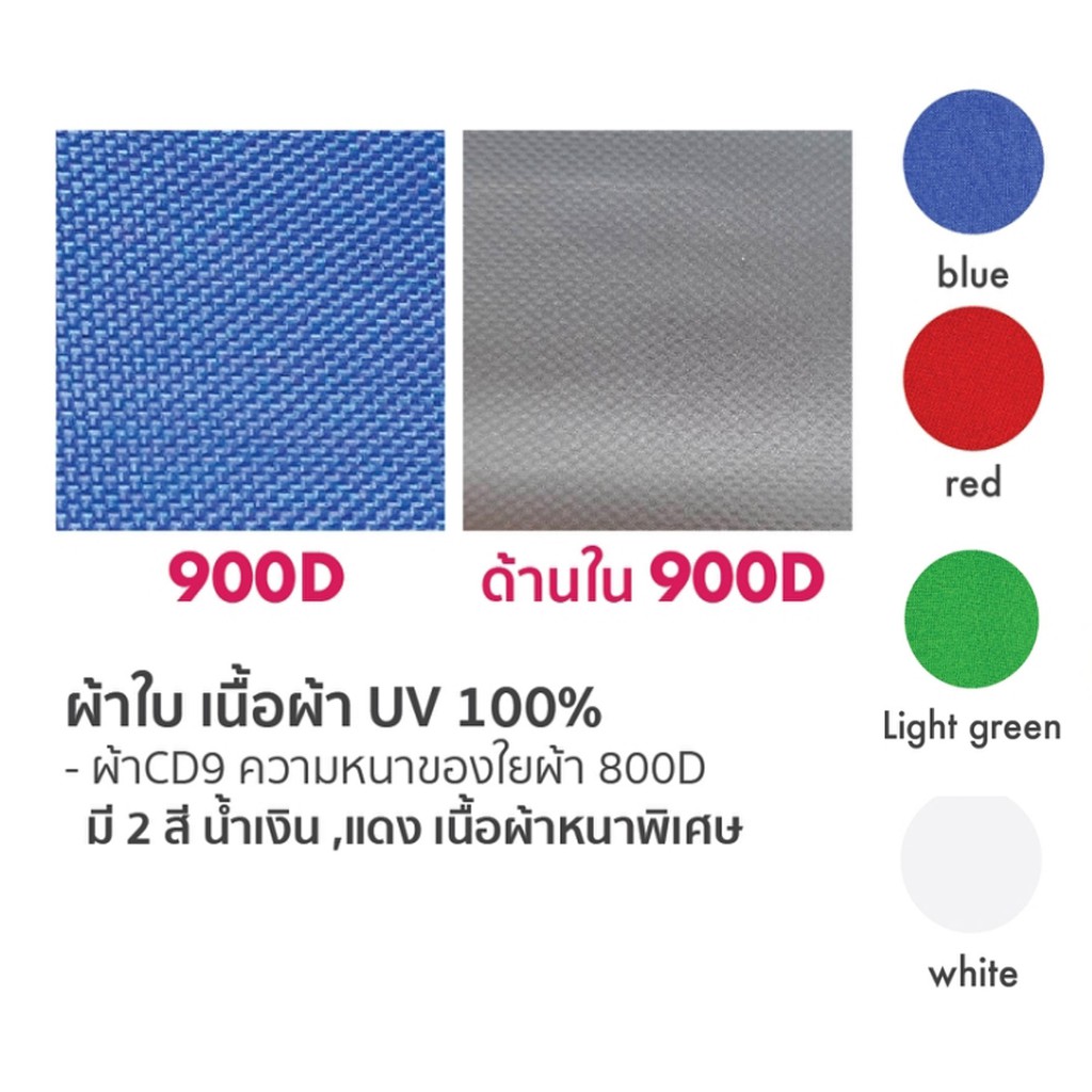 ผ้าใบ-easy-life-หนาพิเศษ-เกรดa-ตัดเย็บดี-เคลือบพลาสติกpvc-บล็อกกันน้ำ-กันuv-ขนาด3x3-3x4-5