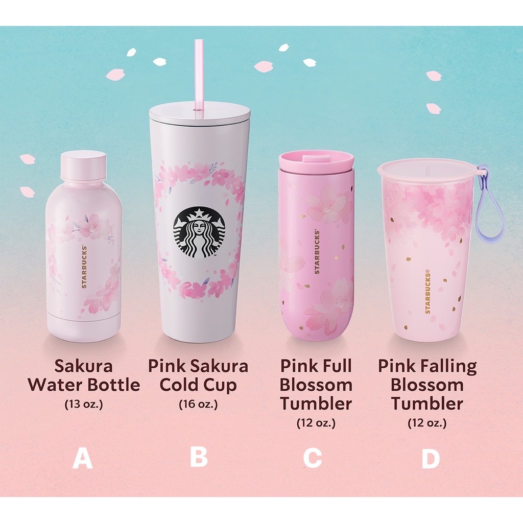 starbucks-spring-collection-2021-pink-color-สตาร์บัคส์สปริงคอลเลคชัน-2021-สีชมพู-ของแท้100