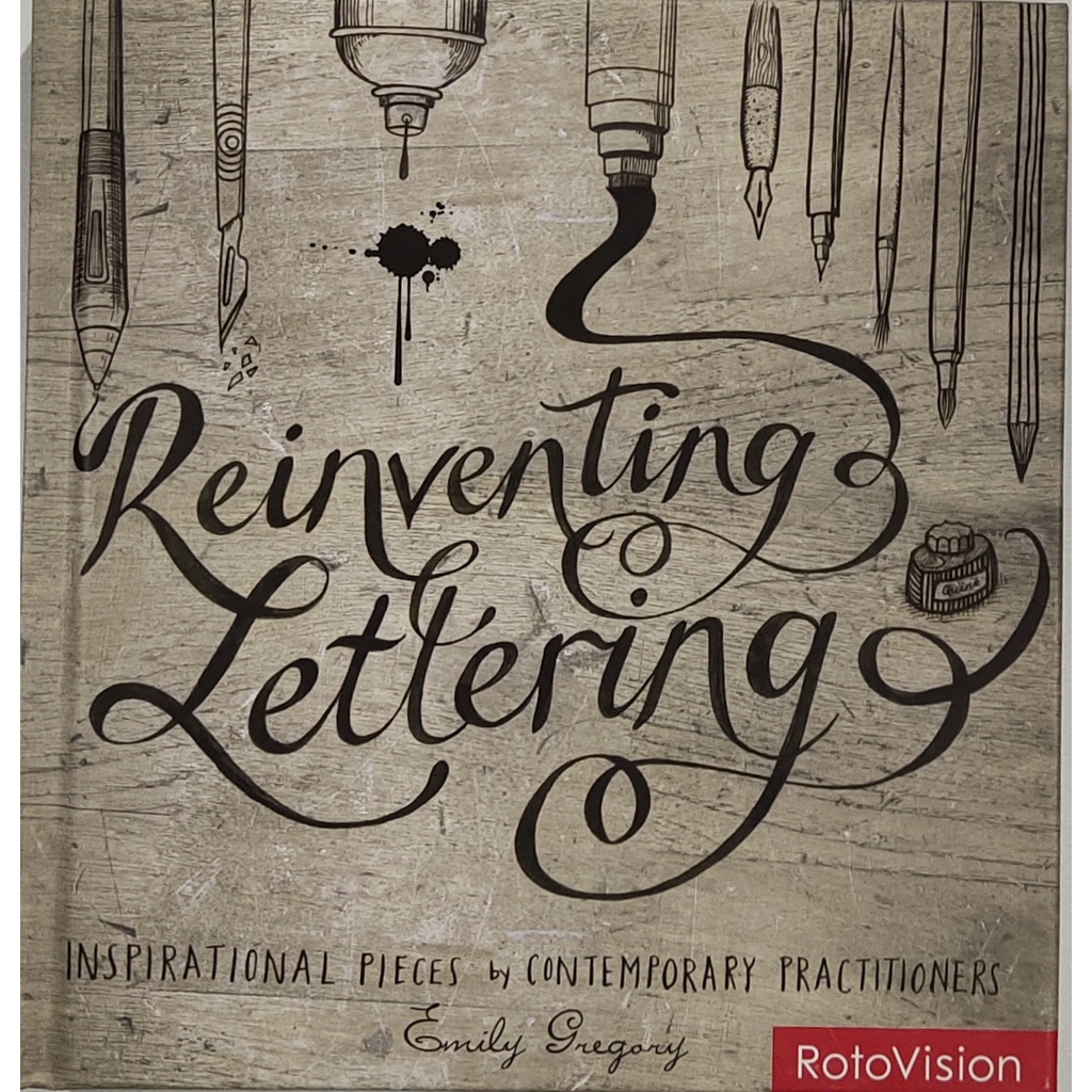 หนังสือ-ออกแบบ-ตัวอักษร-ภาษาอังกฤษreinventing-lettering-inspirational-pieces-by-contemporary-practitioners-192page