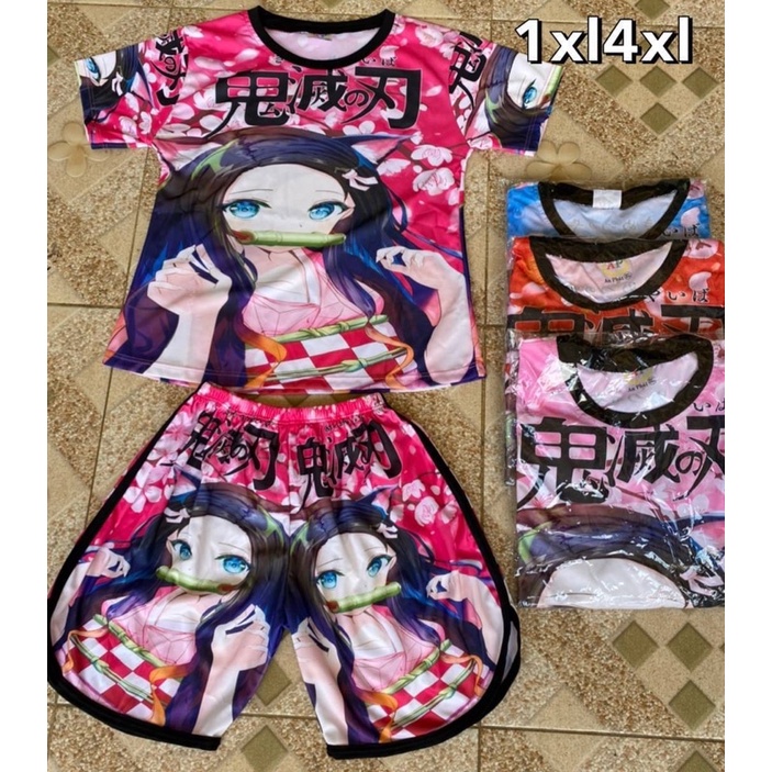 ภาพหน้าปกสินค้าพร้อมส่ง ชุดเนะซึโกะ ชุดดาบพิฆาต งานชุดเด็กเล็ก 1-8 ปี น้ำหนัก7-18โล **สีในแพ็ก เปลี่ยนได้ตลอด **งานชุด เสื้อ/กางเกง