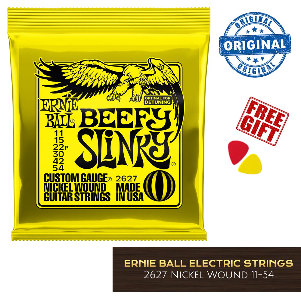 Ernie Ball strings 2223 2222 2221 2215 2220 2627 2626 สายกีตาร์ไฟฟ้า ...