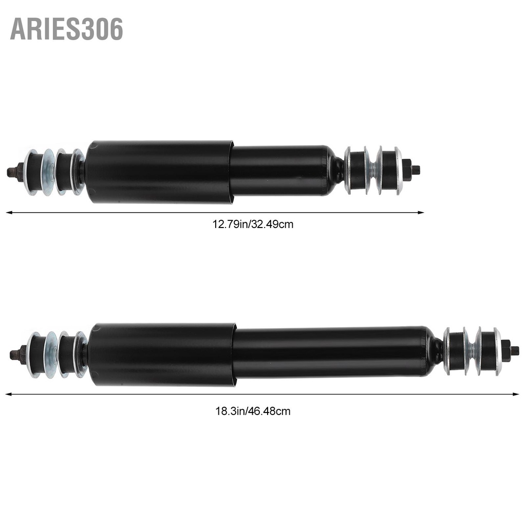 aries306-โช๊คอัพหน้า-หลัง-ชุบโครเมี่ยม-76418-01-แบบเปลี่ยน-สําหรับรถยนต์-ezgo-txt-1994-up-club-car-2-ชิ้น