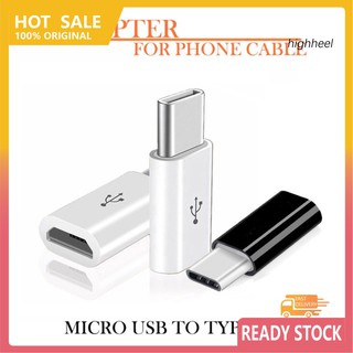 【พร้อมส่ง】อะแดปเตอร์แปลง Micro USB ตัวเมีย เป็น Type-C ตัวผู้ OTG สําหรับ Android