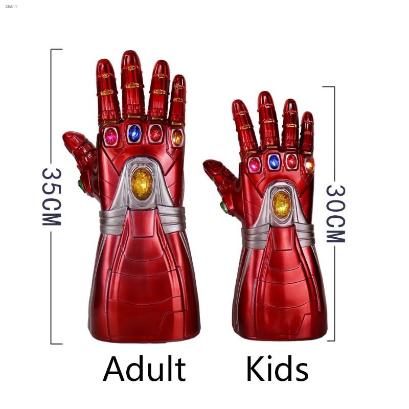 led-iron-man-ถุงมือ-infinity-gauntlet-hulk-thanos-เด็กผู้ใหญ่ถุงมือคอสเพลย์-endgame-แขนแขนหน้ากาก-superhero-อาวุธ-party