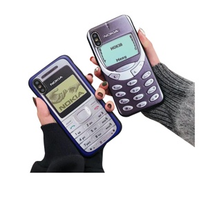 โปรโมชั่น : เคสซิลิโคนนิ่ม ลาย Nokia สําหรับ iPhone 15 11 12 Pro Max 15 6 6S 7 8 Plus 13 15 Pro Max X XS XR XSMAX SE 2020