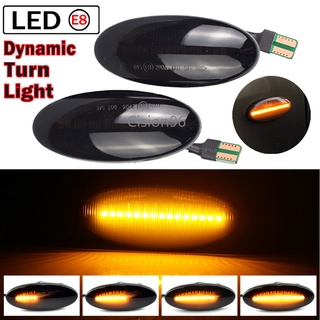 2pcs LED Dynamic Turn Signal Side Marker Light Sequential Blinker Light For Nissan Qashqai Dualis Juke Micra March Micra Note