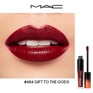 Beauty-Siam แท้ทั้งร้าน !!MAC LOVE ME LIQUID LIP COLOR FULL SIZE 3.1 ML. 484 GIFT TO THE GODS