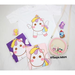 เสื้อยืดลายการ์ตูนยูนิคอร์น Unicorns