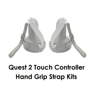 ภาพหน้าปกสินค้าQuest 2 Accessories — Touch Controller Hand Grip Straps Kit ที่เกี่ยวข้อง