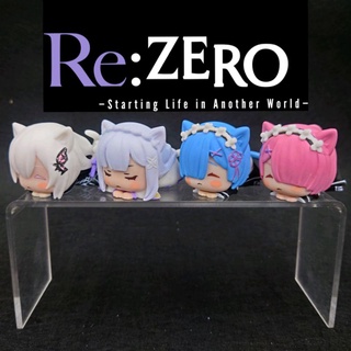 โมเดล Re Zero สาวๆ ในรูปแบบแมวเหมียว🐱 4 แบบ ขนาด 4x5 Cm น่ารักมากๆ พร้อมส่งทันที ซื้อแบบยกชุด 4 คุ้มกว่า❤️❤️