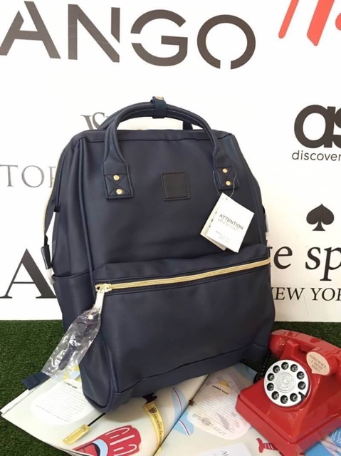 anello-polyurethane-leather-rucksack-รุ่น-classic-ของแท้-ราคาถูก