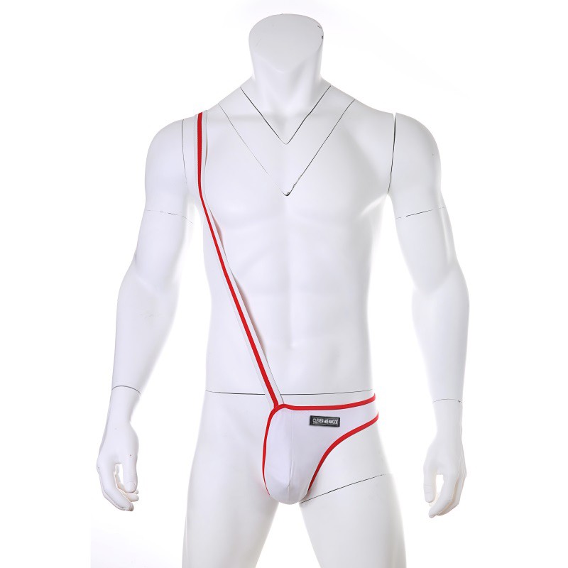 ชุดชั้นในผู้ชาย-เซ็กซี่-ชาวสยาม-ไหล่เดียว-men-jumpsuit-sexy-one-shoulder-g-string