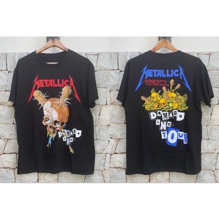 [S-5XL] เสื้อวง METALLICA DAMGAE INC. รับประกันแท้100% นำเข้าจาก USA