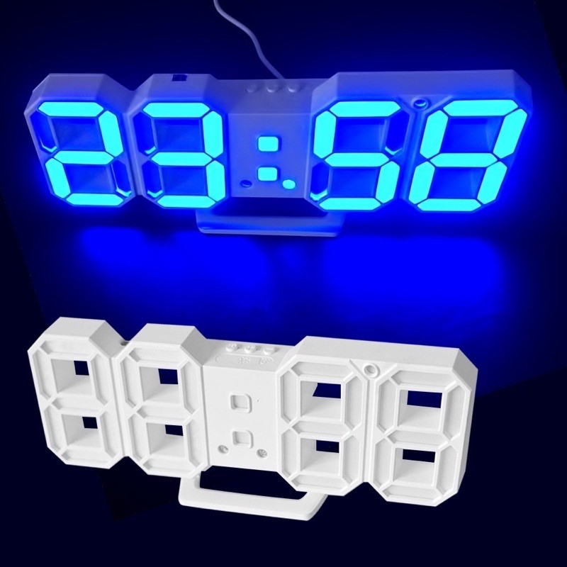 นาฬิกาดิจิตอล-แบบตั้งโต๊ะ-modern-led-digita-ds-6609-คละสี-รุ่น-digital-clock-triangle-ds-6609-00b-song