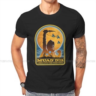 เสื้อยืดผ้าฝ้ายพิมพ์ลายเสื้อยืดคอกลม ผ้าฝ้าย พิมพ์ลายกราฟฟิค Dune Science Fiction Film MUAD DIB สไตล์ฮาราจูกุ สําหรับผู