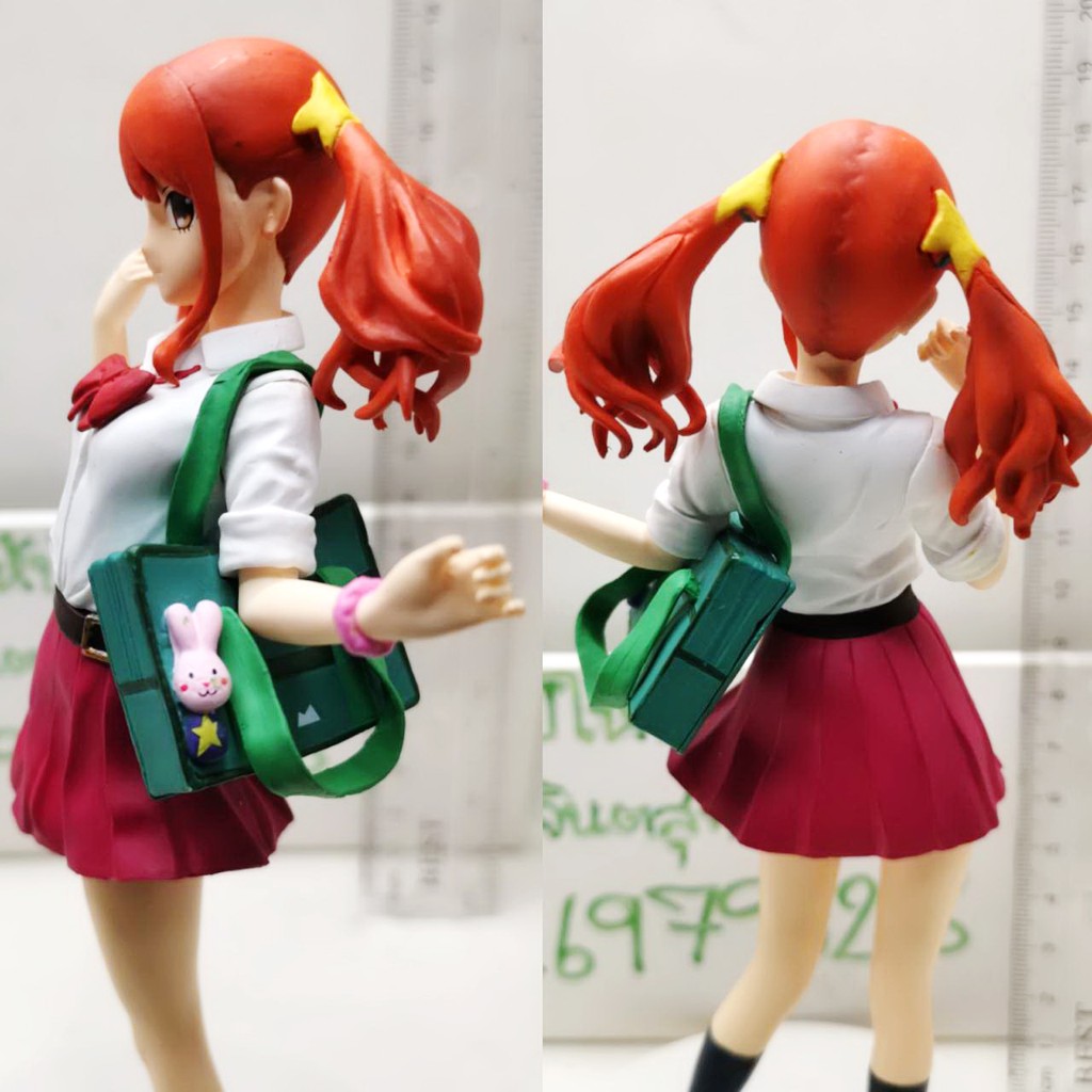 แท้-มือ2ฐานไม่ตรงรุ่น-taito-anohana-the-flower-we-saw-that-day-statue-figure-anaru-naruko-anjou-ผมสีส้ม-เมมะ-memma