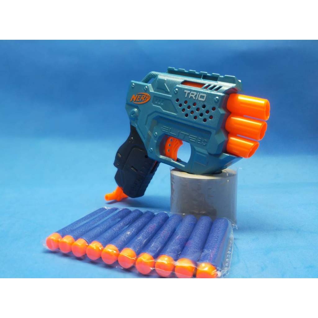 nerf-elite-trio-2-0-gun-blaster-ปืนเนิร์ฟของแท้ราคาถูก-ไกส้ม