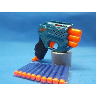 Nerf Elite Trio 2.0  Gun Blaster ปืนเนิร์ฟของแท้ราคาถูก (ไกส้ม)