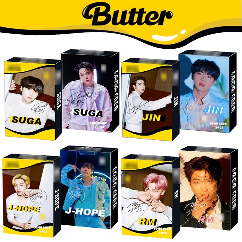 new-ส่งไว-โลโม่การ์ด-บีทีเอส-bts-lomocard-butter