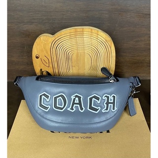 COACH (F76925) WARREN BELT BAG WITH COACH SCRIPTT