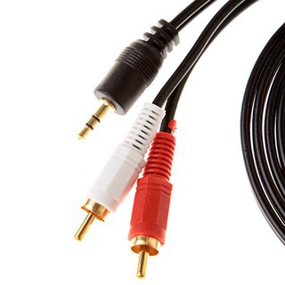 สายลำโพง-1-ออก-2-rca-cable-ยาว-10-เมตร-สายสัญญาณเสียง-3-5mm-to-rca-423a