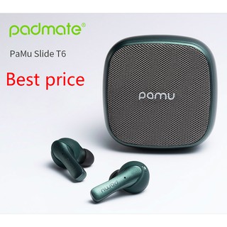 Padmate Pamu Slide หูฟังTWS เป็นWireless Powerbank เสียงดีเบสแน่น คุยชัด เสียงออก2ข้าง