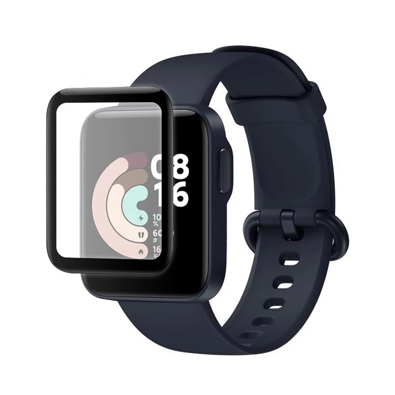ภาพหน้าปกสินค้าฟิล์มป้องกันหน้าจอ HD แบบบนิ่ม ทรงโค้ง 3D สำหรับ Xiaomi Mi Watch Lite Redmi Mi Watch Lite จากร้าน 1886580.th บน Shopee