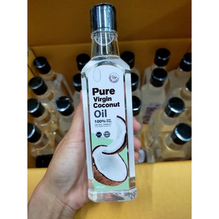 ราคาPure Virgin เพียวเวอร์จิ้น น้ำมันมะพร้าวสกัดเย็น 250ml.(แพ็คเกจใหม่)