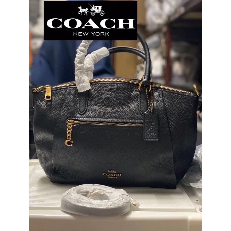 coach-elise-satchel-polished-pebble-leather