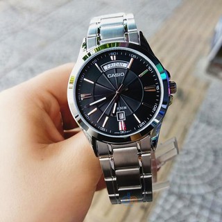 ภาพหน้าปกสินค้านาฬิกา Casio รุ่น MTP-1381D-1A นาฬิกาข้อมือสำหรับผู้ชาย สายแสตนเลส หน้าปัดดำ สวยหรู ของแท้ 100% รับประกัน 1 ปี ที่เกี่ยวข้อง