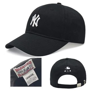 สินค้า หมวกเบสบอล ปักลายโลโก้ NY สไตล์เกาหลี สำหรับผู้ชายและผู้หญิง
